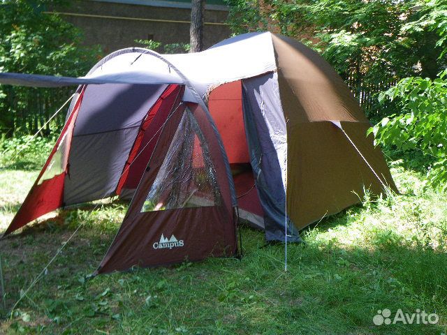 Палатка 5-местная campus borneo 5 бу