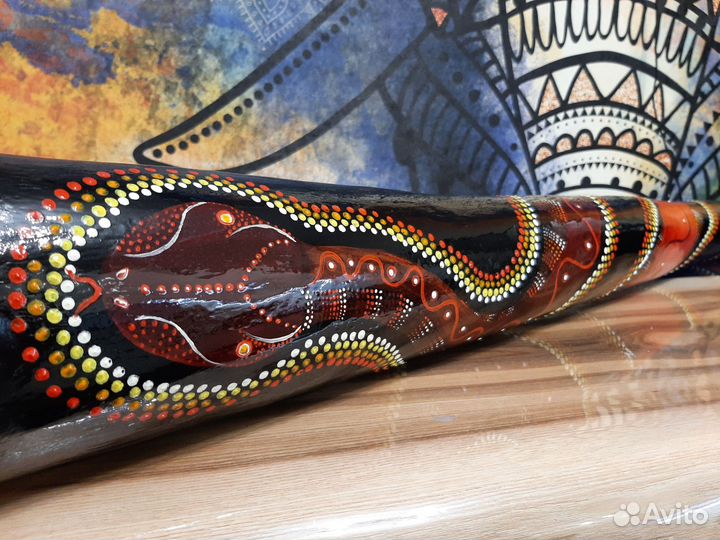 Диджериду из ольхи в ноте Ми