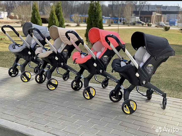 Новая коляска-автокресло 4в1 (аналог Doona)