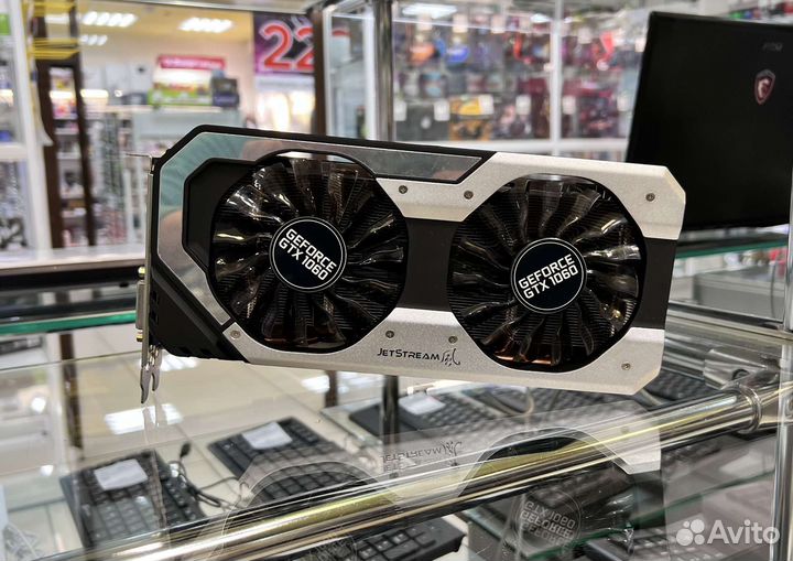 Видеокарта Palit GeForce GTX 1060 6gb/Гарантия
