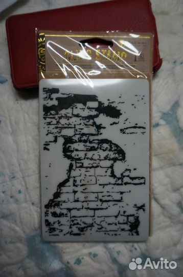 Штамп и дырокол для скрапбукинга