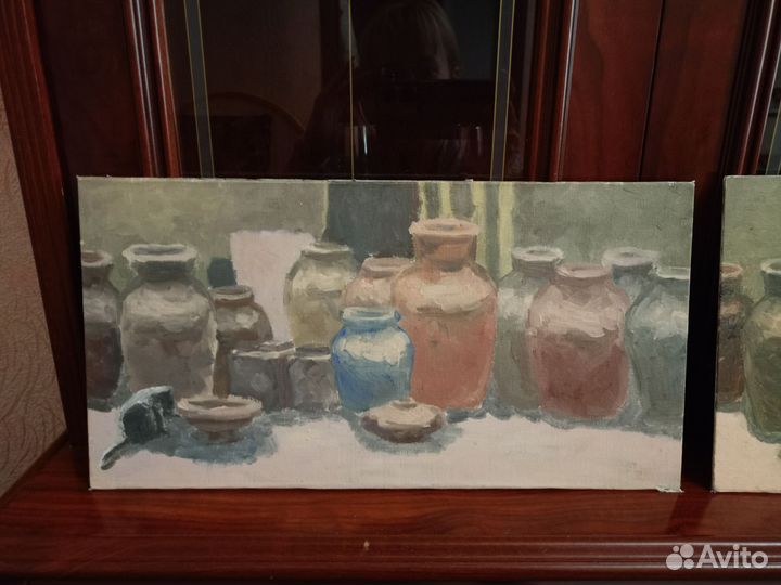 Диптих картины живопись маслом