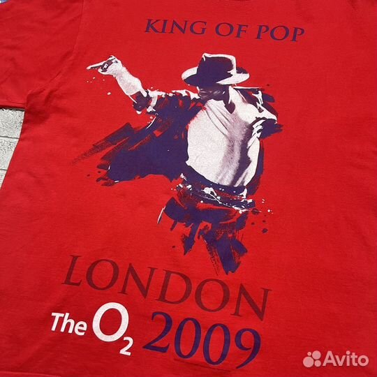 Туровая Футболка Michael Jackson x 2009г London