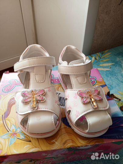 Босоножки для девочки 24 размер