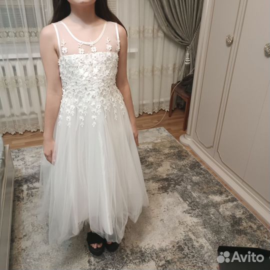 Платье для девочки 9-11 лет