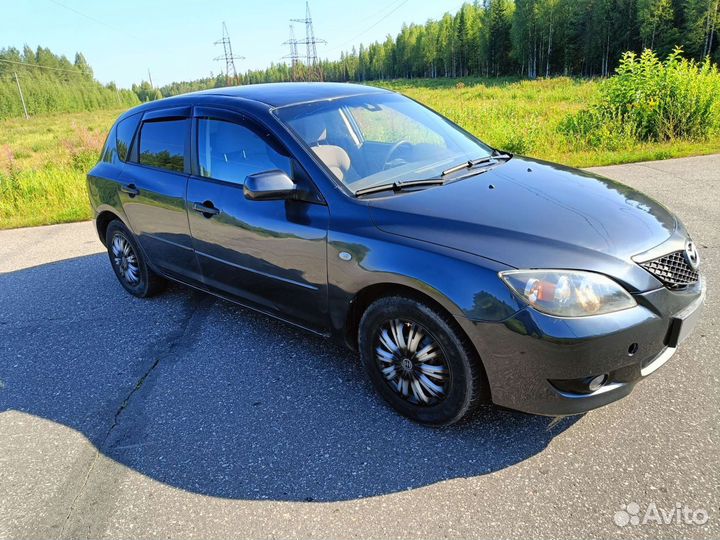 Mazda 3 1.6 МТ, 2007, 186 000 км