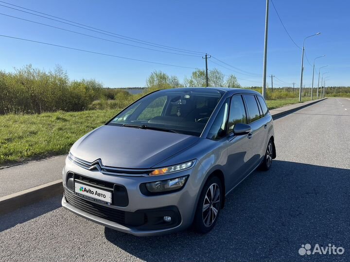 Citroen Grand C4 Picasso 1.6 AT, 2017, 129 800 км