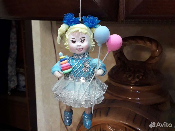 Ватная игрушка