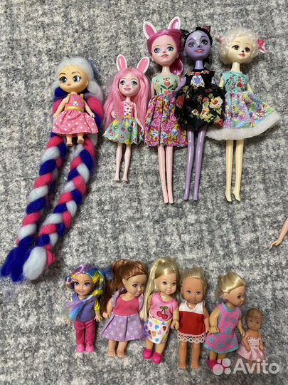 Барби, Эльза и Анна, Кен и другие