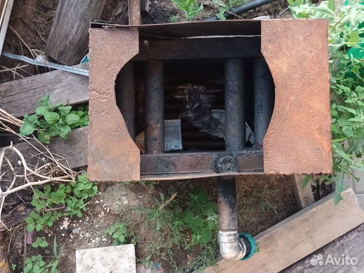 Печь подогреватель бассейна