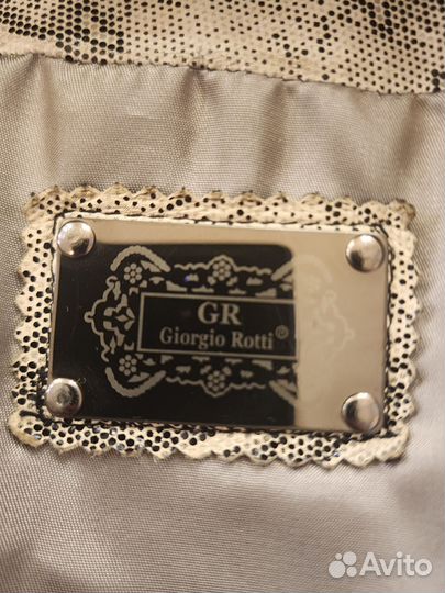 Кожаный пиджак