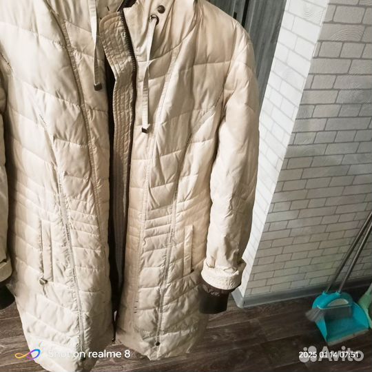 Пуховик зимний женский 52 54