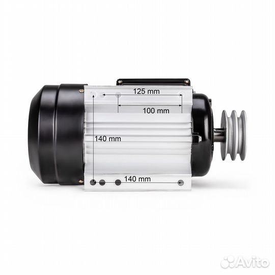 Электродвигатель verata, 220В, 2.2 кВт, 2850 об/мин, для компрессора