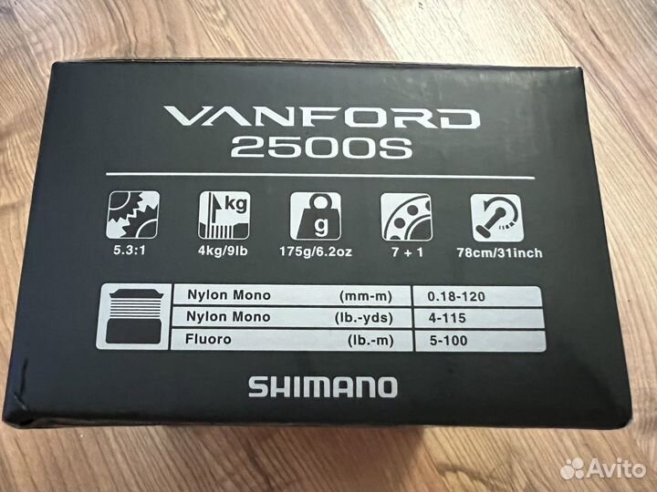 Shimano Stella 1000sspg, Vanford c2000s и 2500s