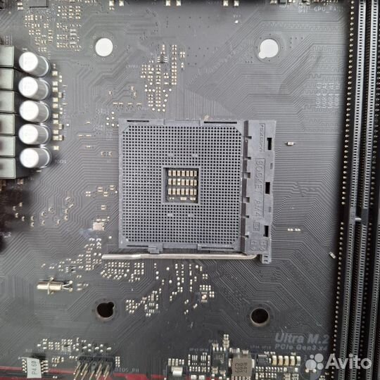 Материнская плата asrock AB350 gaming K4 fatalyty