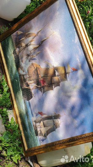 Картина из пазлов в раме