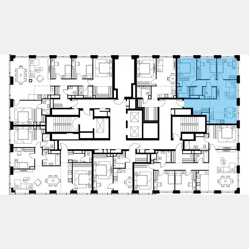4-к. квартира, 78,9 м², 38/48 эт.