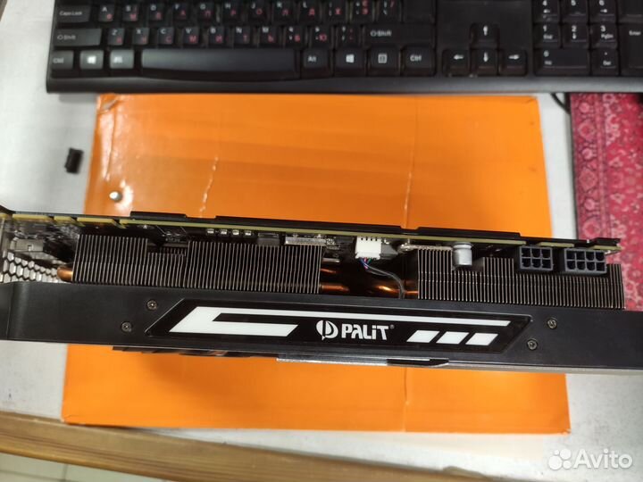 Palit GTX1070 Ti 8гб на пломбе