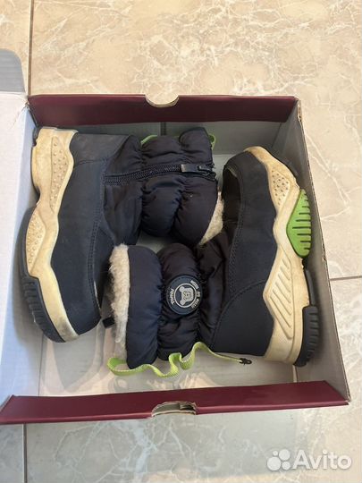 Ботинки зимние детские 25