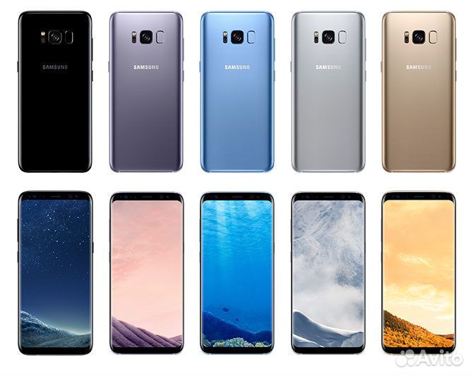 Лоток симкарты Samsung S8 фиолетовый