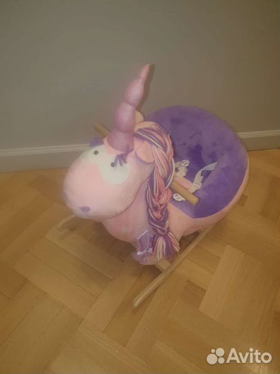Качалка единорог