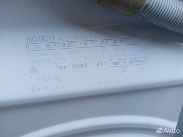 Стиральная машина bosch maxx 5