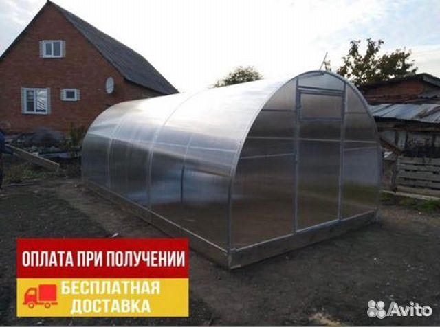 Теплица с поликарбонатом