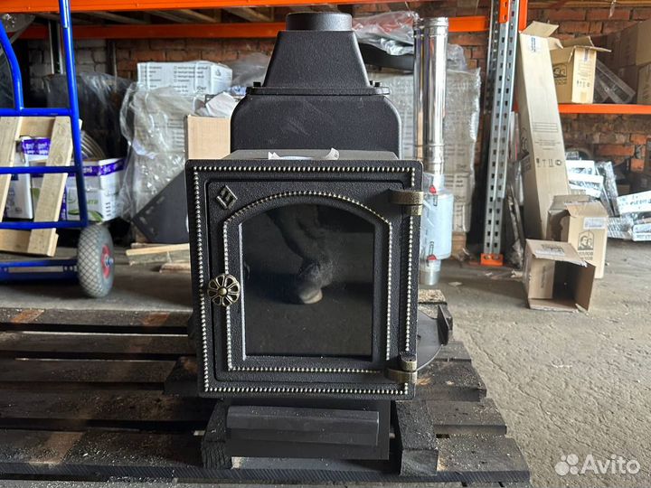 Печь банная чугунная