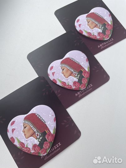 Брошь Башкирка