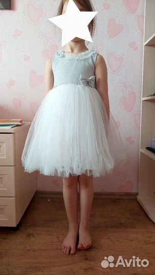 Платье для девочки 104-110