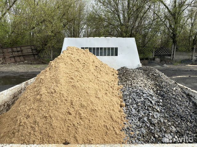 До 6,5 тонн песок - чернозем - щебень - отсев объявление продам