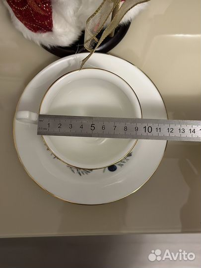 Костяной фарфор чайная пара ифз