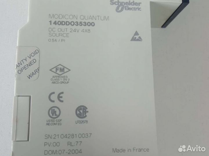 Modicon Quantum 140DDO35300
