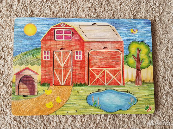 Деревянные пазлы