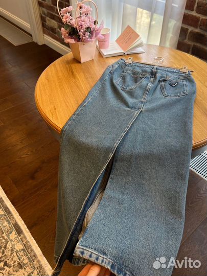 Юбка джинсовая Prada 42