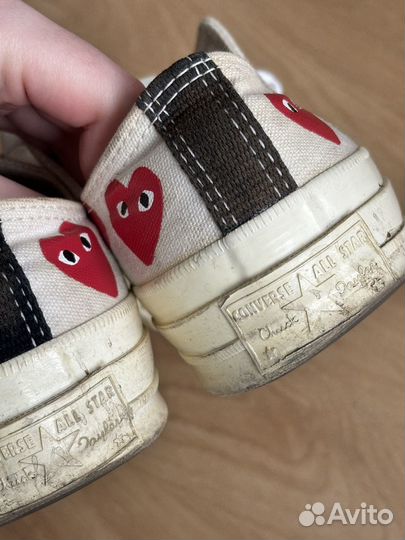 Кеды converse x comme des garcons