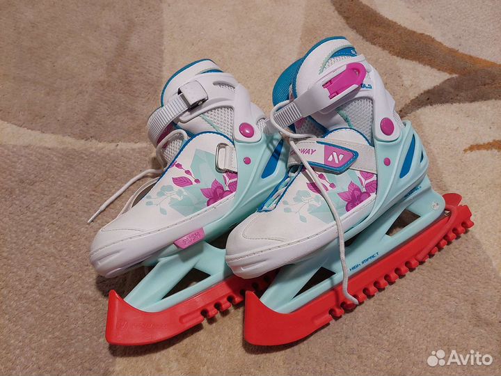 Коньки раздвижные детские Nordway Slide