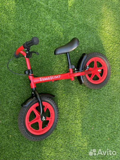 Беговел timejump от 3х лет с ручным тормозом