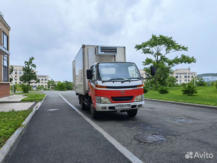 Грузоперевозки 2 тонны. Фургон рефрижератор