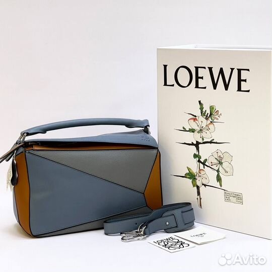 Женская сумка Loewe Puzzle из кожи через плечо