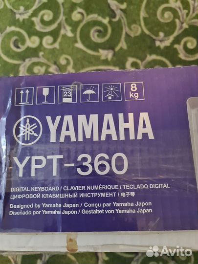 Синтезатор yamaha YPT 360