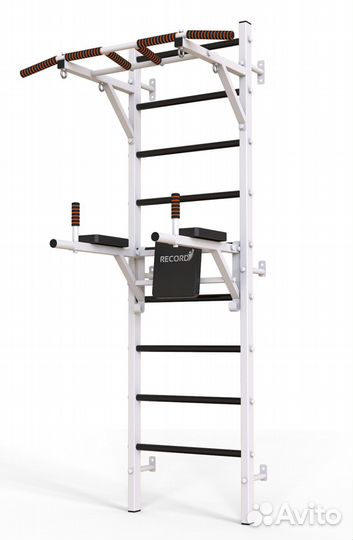 Шведская стенка Рекорд Монолит №2 - турник фиксиро