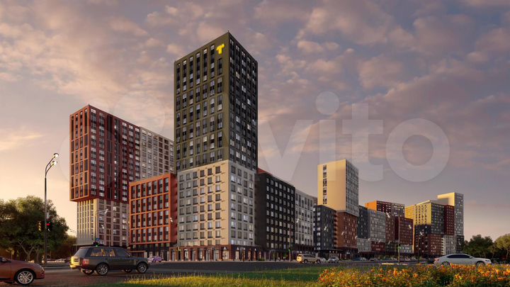 3-к. квартира, 51,7 м², 9/19 эт.