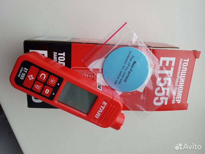 Толщиномер eт-555 новый гарантия 2 года