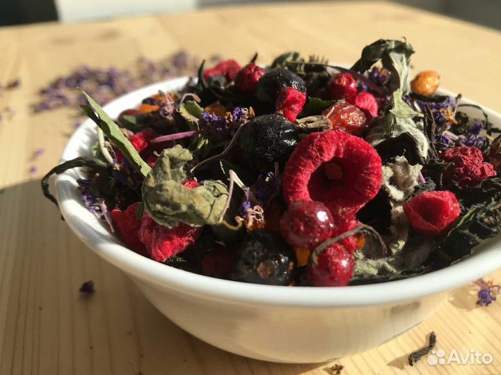 Иван-чай 1кг Ягоды и травы, натуральный