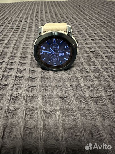 Часы Garmin fenix 7x sapphire solar