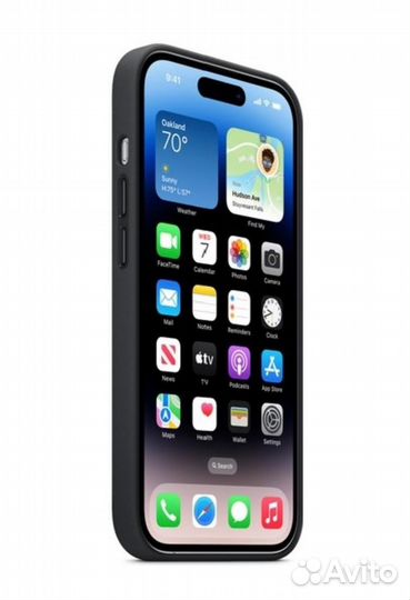 Чехол iPhone 14 Pro Max кожа оригинал