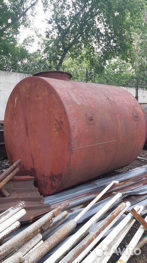 Бочка металлическая