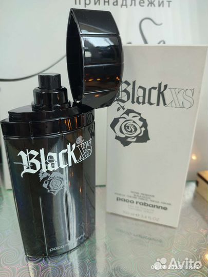 Тестер оригинал paco rabanne Black XS For Men