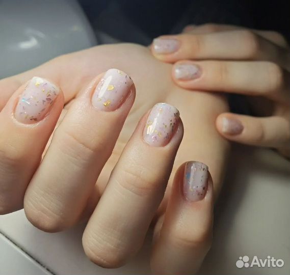 Маникюр с покрытием гель лак модель